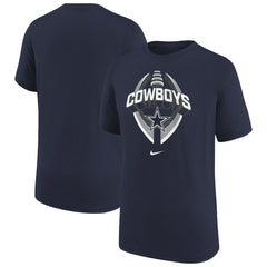 Dallas Cowboys Youth Icon Legend T-Shirt Navy | Nike for Sale
