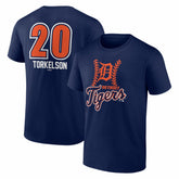 Spencer Torkelson Detroit Tigers Fastball Player Name & Number T-Shirt - MLB