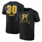 Paul Skenes Pittsburgh Pirates Fastball Player Name & Number T-Shirt - MLB