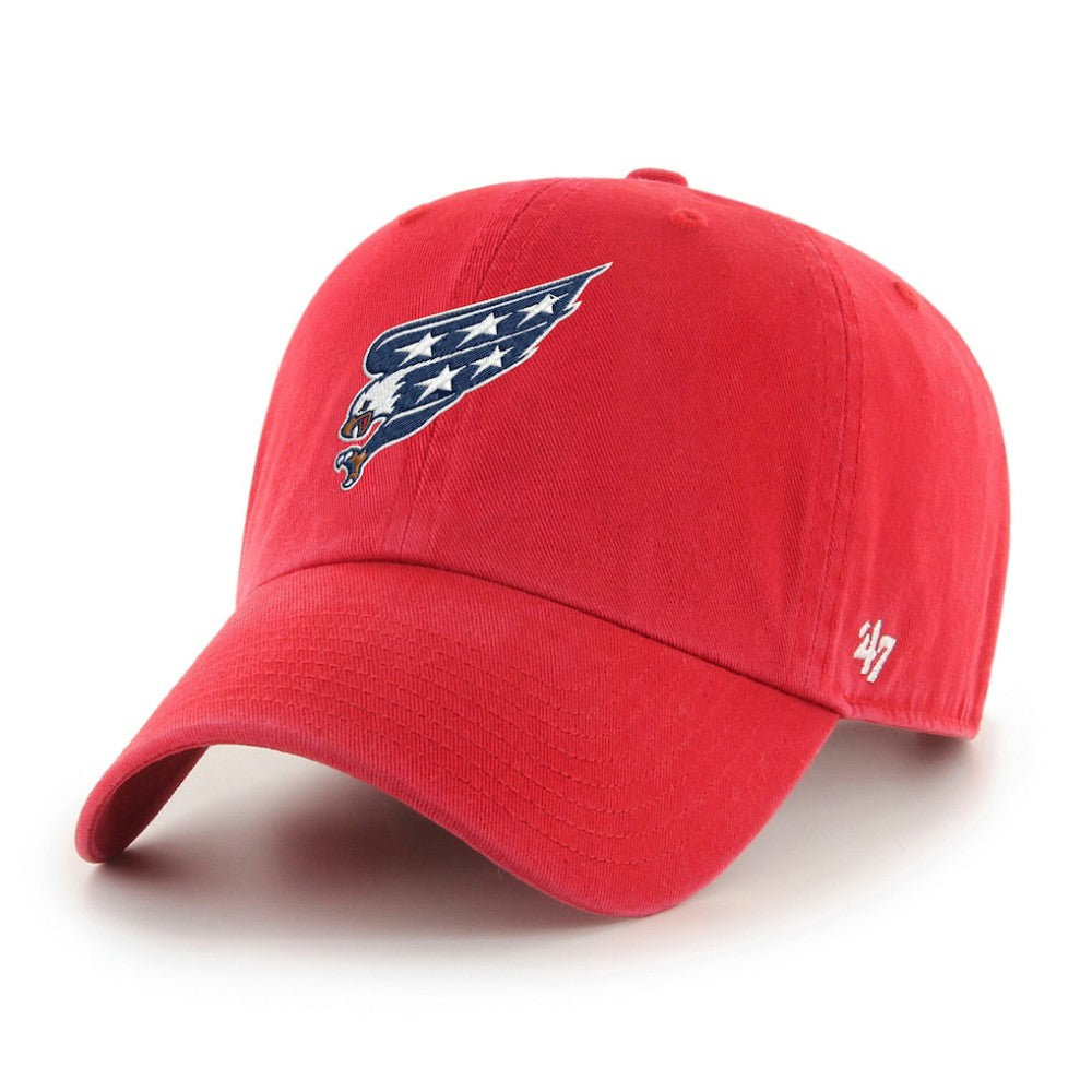 Washington Capitals '47 Alternate Clean Up Adjustable Hat - Red - NHL