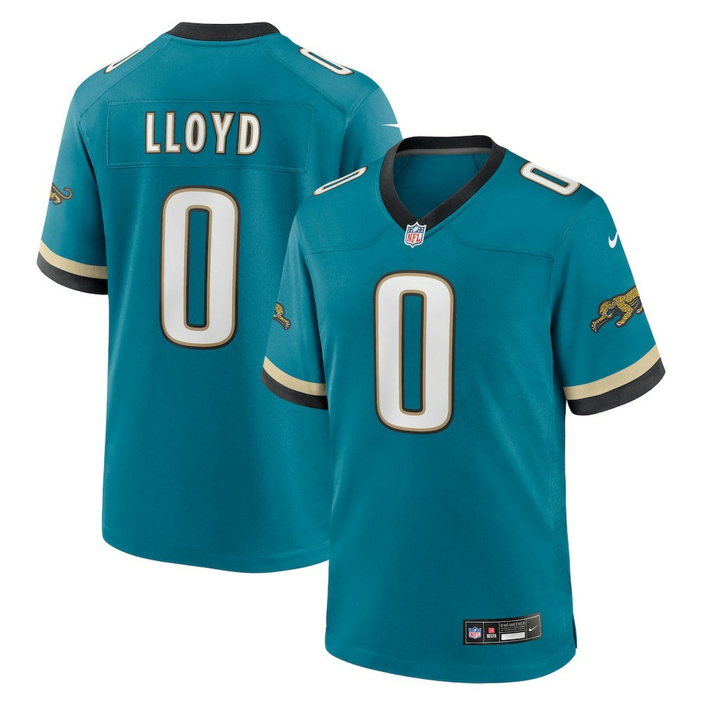Devin Lloyd Jacksonville Jaguars Alternate 2 Prowler Throwback Game Jersey Teal | Nike for Sale