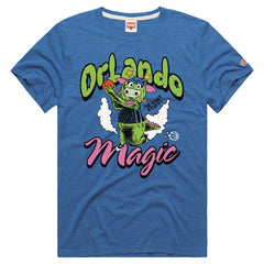Orlando Magic Homage Unisex The Right Stuff Tri-Blend T-Shirt Royal - NBA