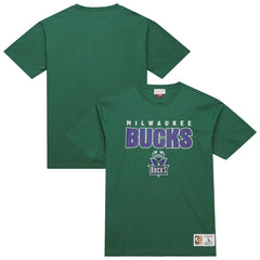 Milwaukee Bucks Hardwood Classics Throw It Back Premium T-Shirt Green - NBA