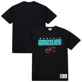 Memphis Grizzlies Hardwood Classics Throw It Back Premium T-Shirt Black - NBA
