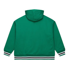 Boston Celtics Throw It Back Quilted Fleece Quarter-Zip Hoodie Green - NBA