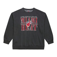 Miami Heat NBA Downtown Collection Fleece Sweatshirt Black - NBA