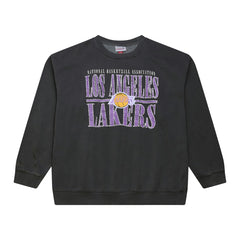 Los Angeles Lakers NBA Downtown Collection Fleece Sweatshirt Black - NBA