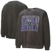 Milwaukee Bucks NBA Downtown Collection Fleece Sweatshirt Black - NBA