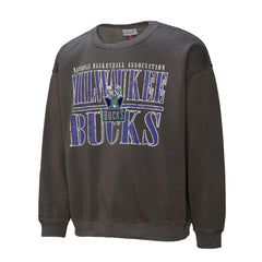Milwaukee Bucks NBA Downtown Collection Fleece Sweatshirt Black - NBA