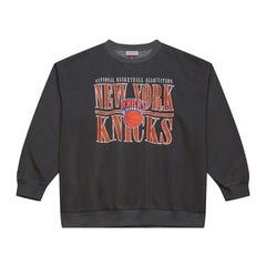 New York Knicks NBA Downtown Collection Fleece Sweatshirt Black - NBA