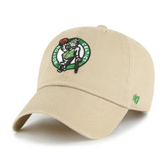 Boston Celtics '47 Logo Clean Up Adjustable Hat Khaki - NBA