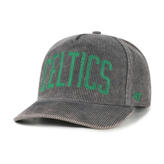 Boston Celtics '47 Reclaim Snow Wash Corduroy Adjustable Hitch Hat Charcoal - NBA