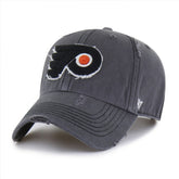 Philadelphia Flyers '47 Weathered Clean Up Adjustable Hat - Charcoal - NHL