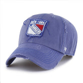 New York Rangers '47 Weathered Clean Up Adjustable Hat - Blue - NHL