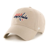 Washington Capitals '47 Logo Clean Up Adjustable Hat - Khaki - NHL