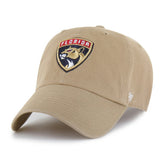 Florida Panthers '47 Logo Clean Up Adjustable Hat - Khaki - NHL