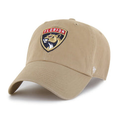 Florida Panthers '47 Logo Clean Up Adjustable Hat - Khaki - NHL