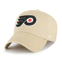 Philadelphia Flyers '47 Logo Clean Up Adjustable Hat - Khaki - NHL