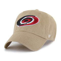 Carolina Hurricanes '47 Logo Clean Up Adjustable Hat - Khaki - NHL