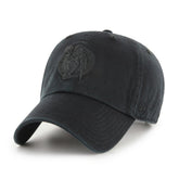 Boston Celtics '47 Black on Black Clean Up Adjustable Hat - NBA