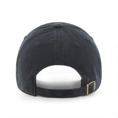 Denver Nuggets '47 Black on Black Clean Up Adjustable Hat - NBA