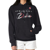 New Jersey Devils G-III 4Her by Carl Banks Shadow Logo Fleece Pullover Hoodie - Black - NHL