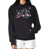 Ottawa Senators G-III 4Her by Carl Banks Shadow Logo Fleece Pullover Hoodie - Black - NHL