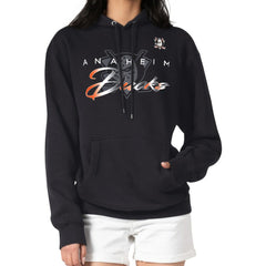 Anaheim Ducks G-III 4Her by Carl Banks Shadow Logo Fleece Pullover Hoodie - Black - NHL