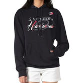 Carolina Hurricanes G-III 4Her by Carl Banks Shadow Logo Fleece Pullover Hoodie - Black - NHL