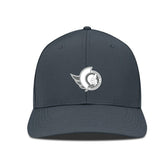 Ottawa Senators Levelwear Rise Slate & Snow Structured Flex Hat - Charcoal - NHL