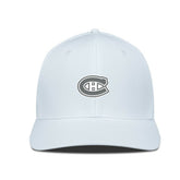 Montreal Canadiens Levelwear Rise Slate & Snow Structured Flex Hat - White - NHL