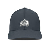 Colorado Avalanche Levelwear Rise Slate & Snow Structured Flex Hat - Charcoal - NHL