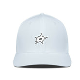 Dallas Stars Levelwear Rise Slate & Snow Structured Flex Hat - White - NHL