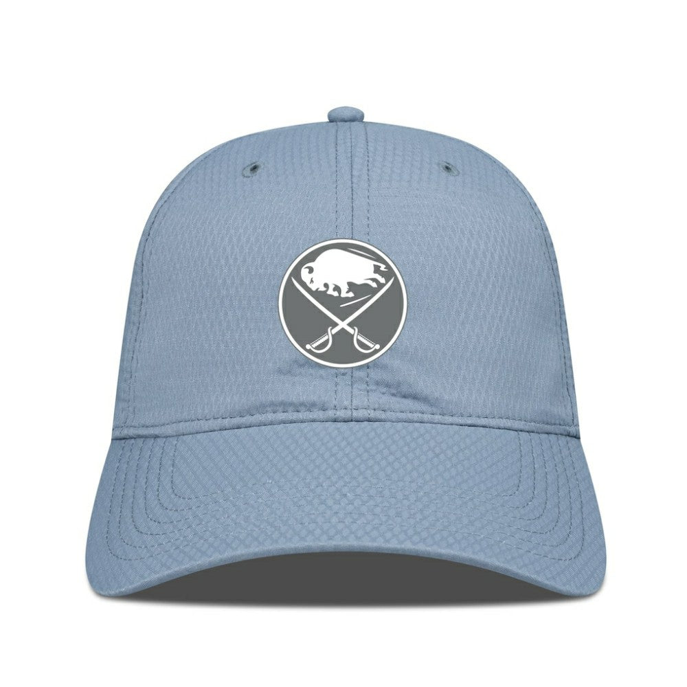Buffalo Sabres Levelwear Matrix Slate & Snow Unstructured Adjustable Hat - Blue - NHL