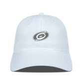 Carolina Hurricanes Levelwear Matrix Slate & Snow Unstructured Adjustable Hat - White - NHL