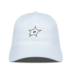Dallas Stars Levelwear Matrix Slate & Snow Unstructured Adjustable Hat - White - NHL