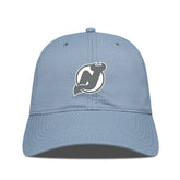 New Jersey Devils Levelwear Matrix Slate & Snow Unstructured Adjustable Hat - Blue - NHL