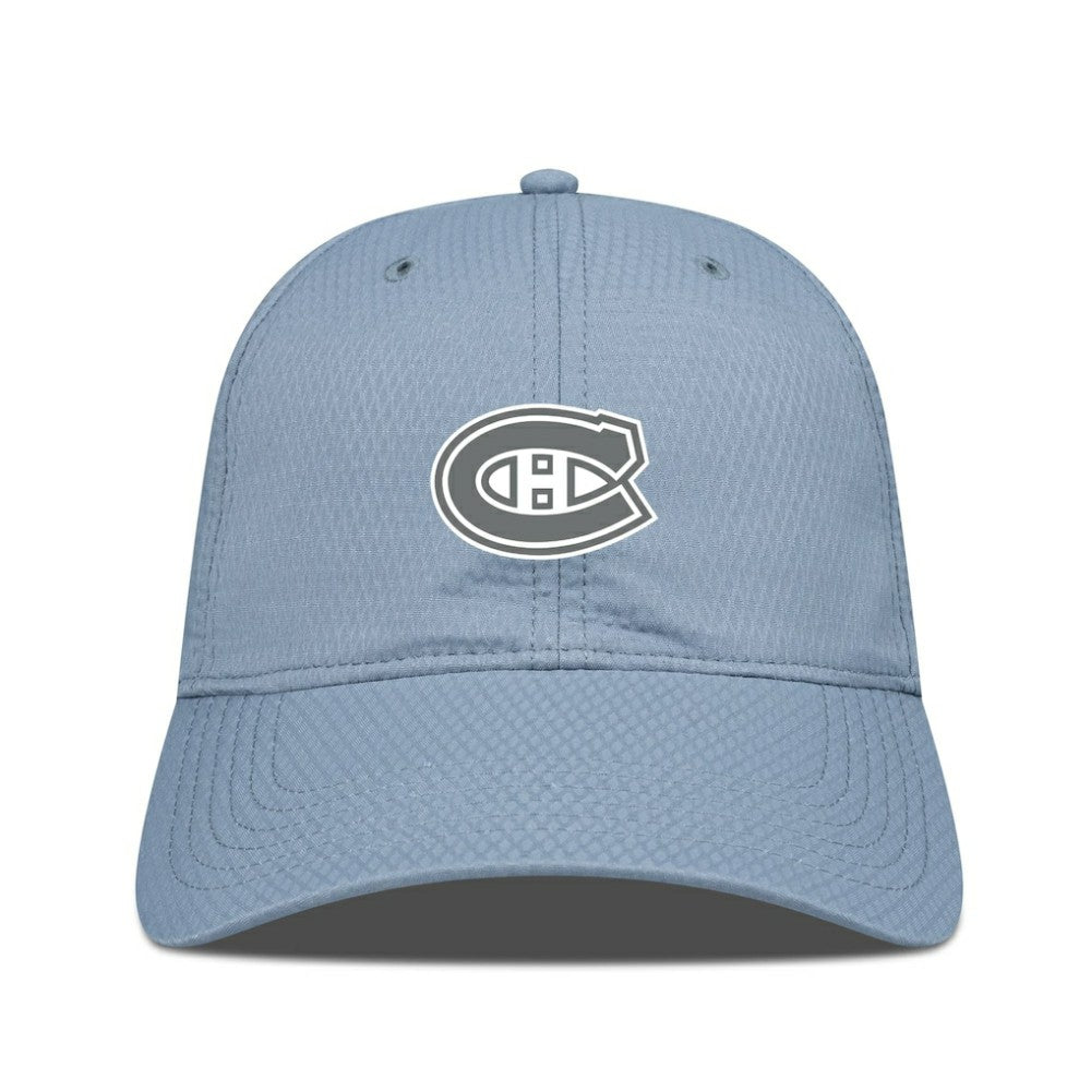 Montreal Canadiens Levelwear Matrix Slate & Snow Unstructured Adjustable Hat - Blue - NHL