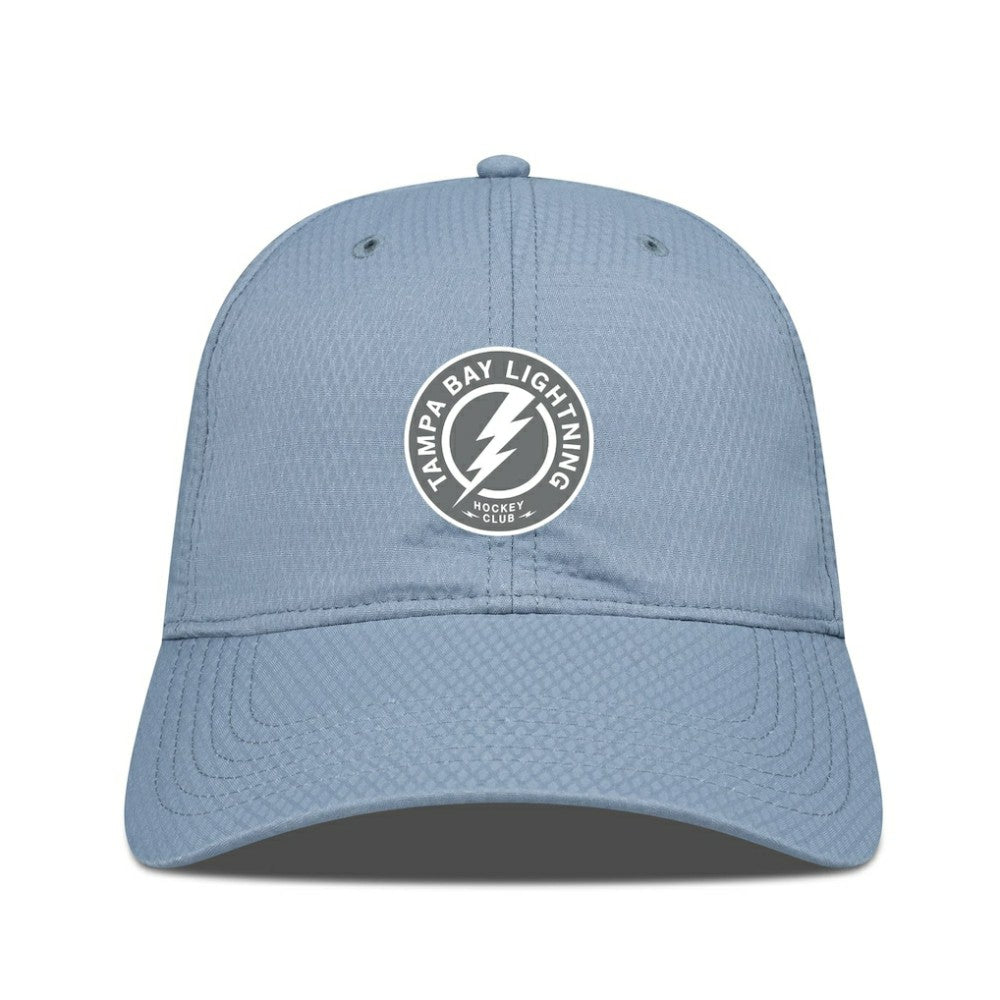 Tampa Bay Lightning Levelwear Matrix Slate & Snow Unstructured Adjustable Hat - Blue - NHL