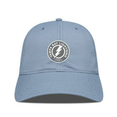 Tampa Bay Lightning Levelwear Matrix Slate & Snow Unstructured Adjustable Hat - Blue - NHL