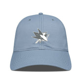 San Jose Sharks Levelwear Matrix Slate & Snow Unstructured Adjustable Hat - Blue - NHL