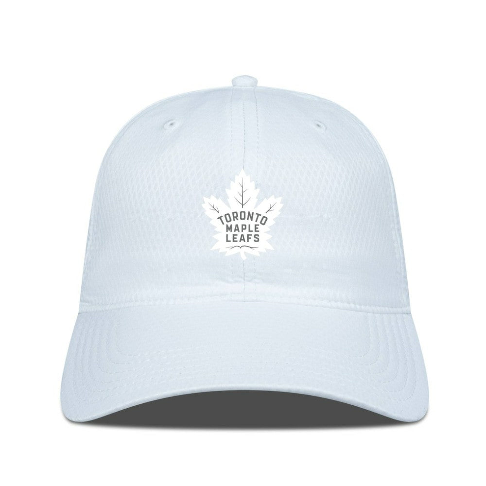 Toronto Maple Leafs Levelwear Matrix Slate & Snow Unstructured Adjustable Hat - White - NHL