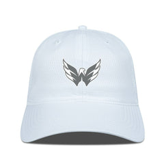Washington Capitals Levelwear Matrix Slate & Snow Unstructured Adjustable Hat - White - NHL
