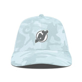 New Jersey Devils Levelwear Clash Slate & Snow Meshback Flex Hat - Camo - NHL