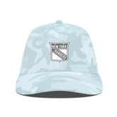 New York Rangers Levelwear Clash Slate & Snow Meshback Flex Hat - Camo - NHL