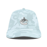 Vancouver Canucks Levelwear Clash Slate & Snow Meshback Flex Hat - Camo - NHL