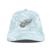 Detroit Red Wings Levelwear Clash Slate & Snow Meshback Flex Hat - Camo - NHL