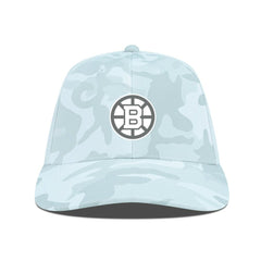Boston Bruins Levelwear Clash Slate & Snow Meshback Flex Hat - Camo - NHL