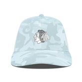 Chicago Blackhawks Levelwear Clash Slate & Snow Meshback Flex Hat - Camo - NHL