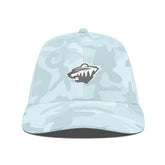 Minnesota Wild Levelwear Clash Slate & Snow Meshback Flex Hat - Camo - NHL